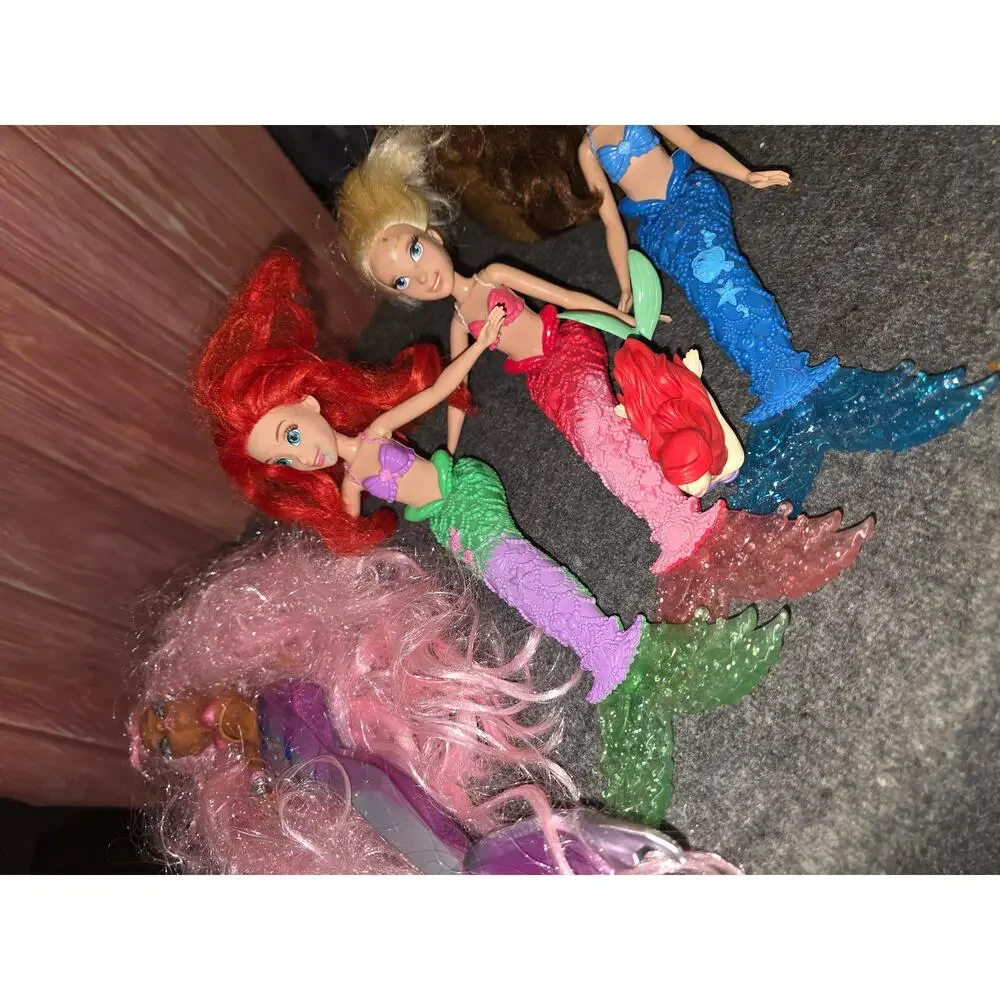 Disney The Little Mermaid Doll Ariel Sisters Mermaze Mermaidz Color Change Tail